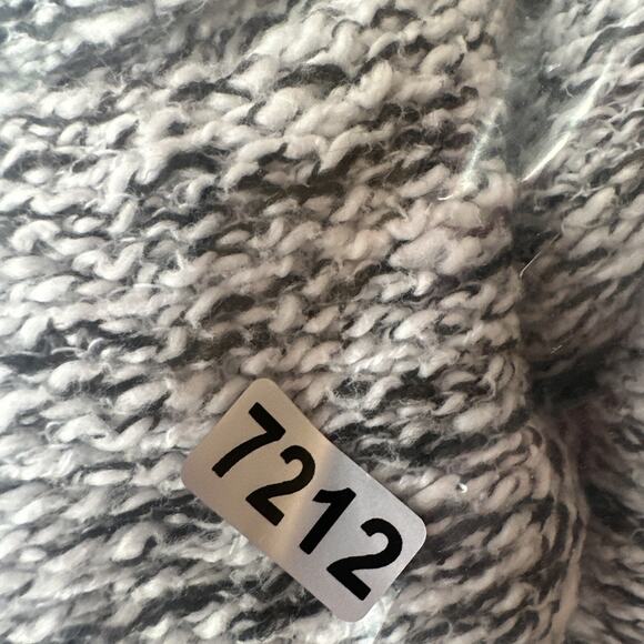 J Crew Mercantile Sweater Womens Medium Gray Knit Marled Tunic Textured Boxy - Picture 11 of 11